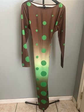 stylewe green dress Stylewe green draped asymmetrical wrapped around dress
